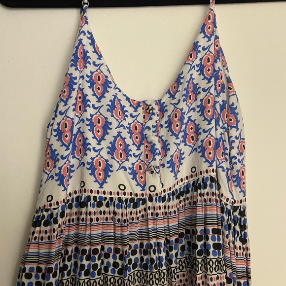 SOLD Somedays Lovin Boho Maxi Dress with Slit - Picture 4 of 6